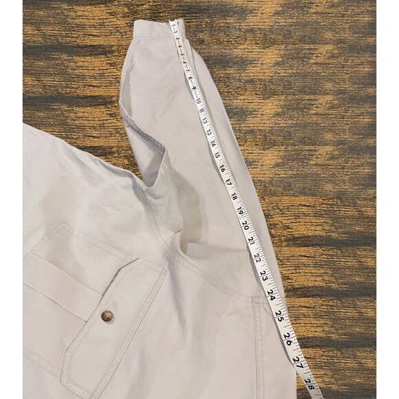 VINTAGE SIGARMS BEIGE LONG SLEEVE BUTTON SHIRT MENS LG LARGE - Picture 12 of 16